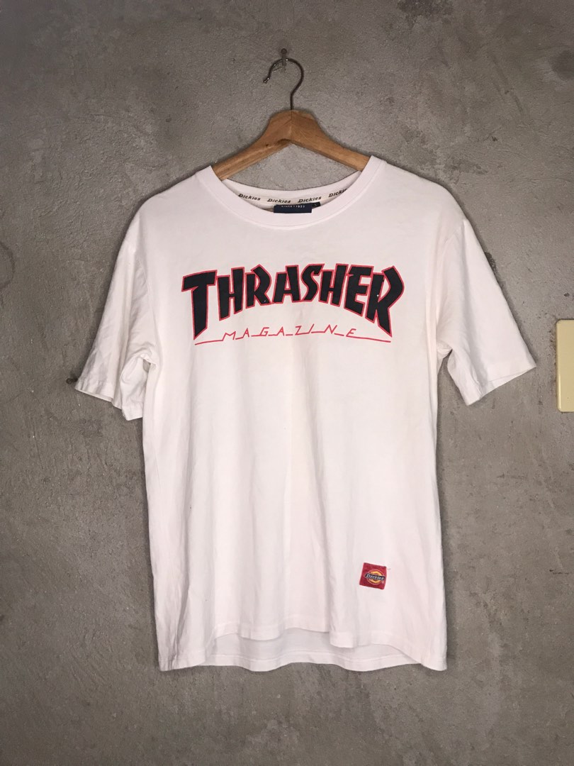 Dickies x Thrasher Men s Fashion Tops Sets Tshirts Polo