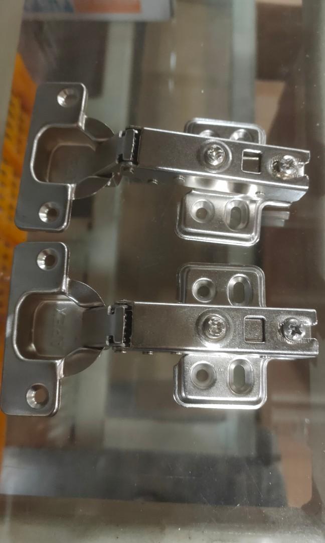 DIY Hinges Repair Plate+ Hinges, Furniture & Home Living, Home