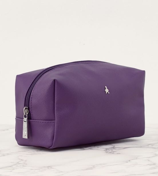 Duck cosmetic pouch PURPLE NEW