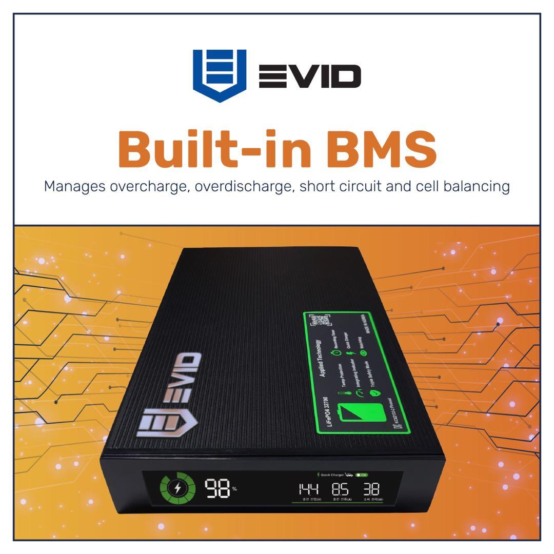 EVID External Battery for Dashcam [MadeinKorea] B100 (6,000mAh