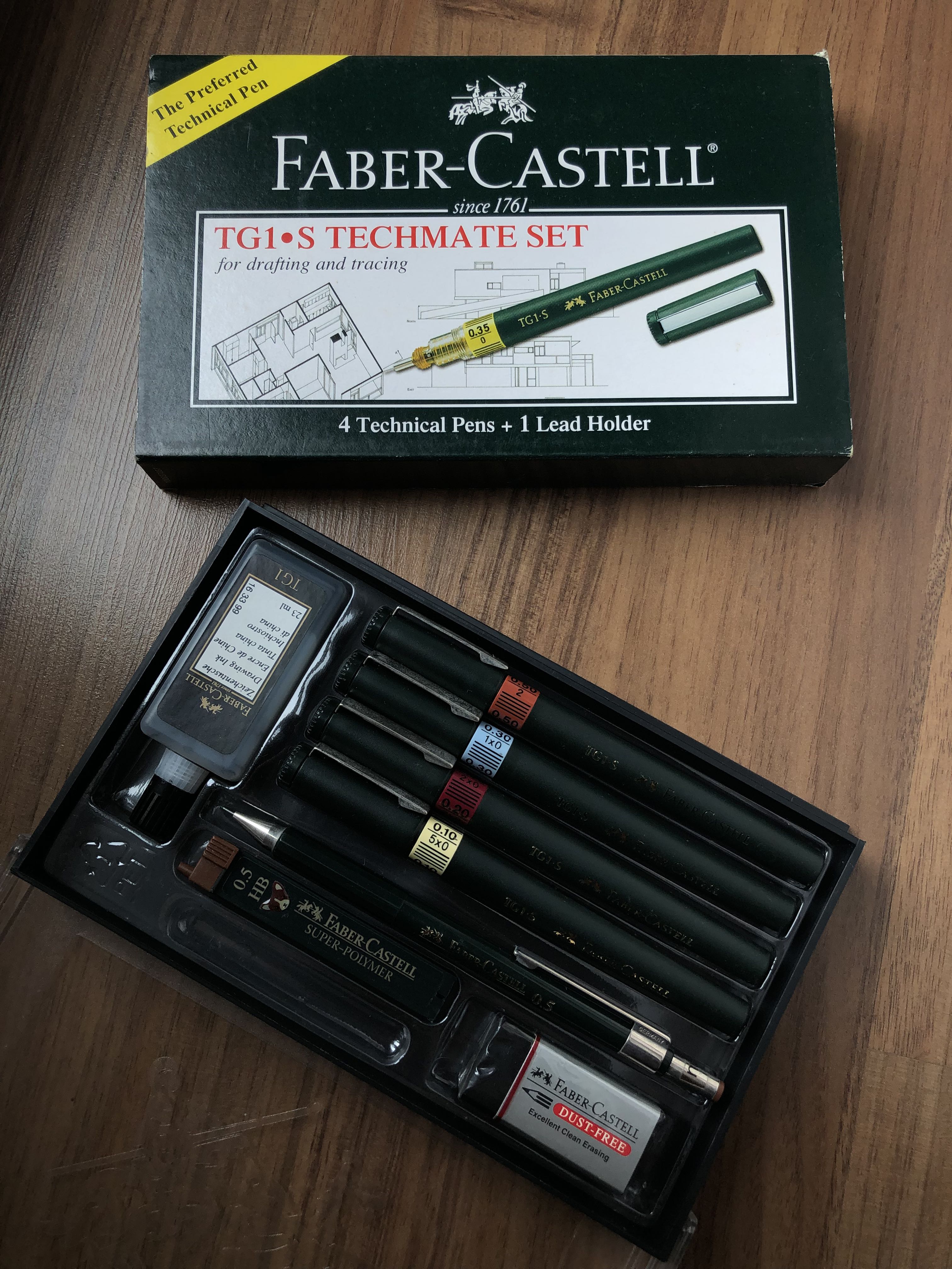 Faber castell technical pen sets, Hobbies & Toys, Stationery & Craft, Other Stationery & Craft