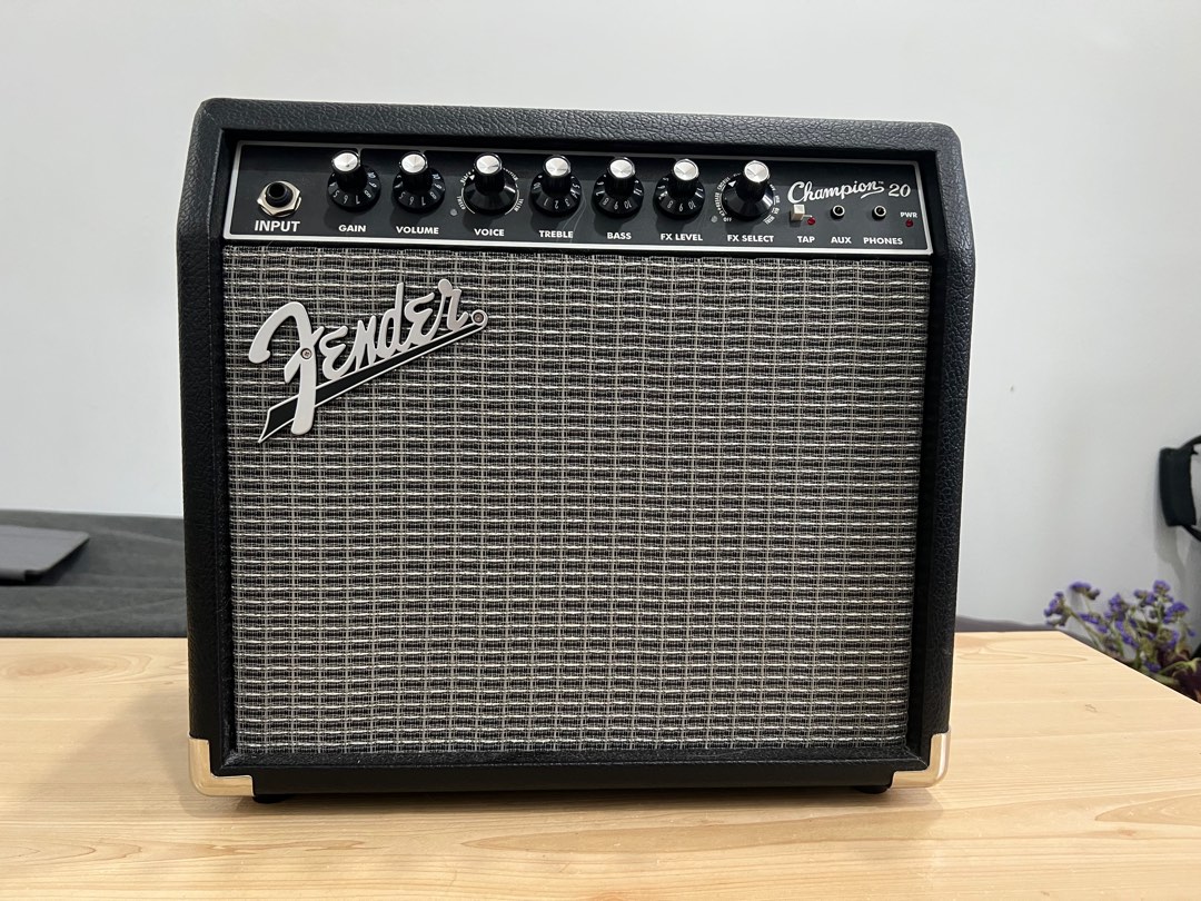 Fender Champion 20 Guitar Combo Amplifier, UK, Hobbies & Toys, Music