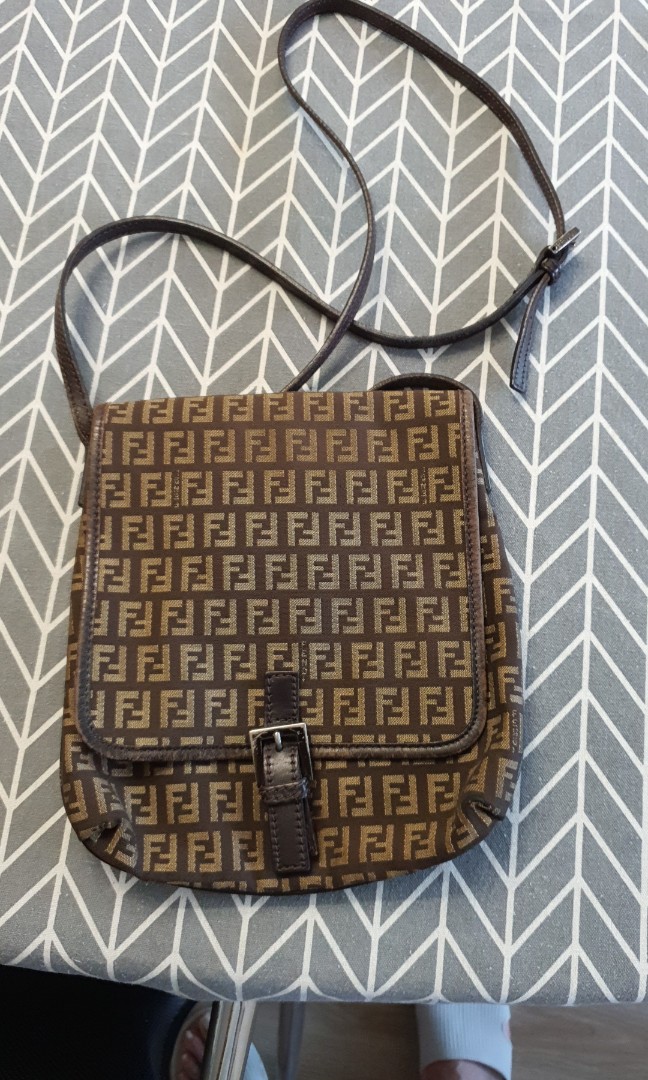 Fendi sling bag, Luxury, Bags & Wallets on Carousell