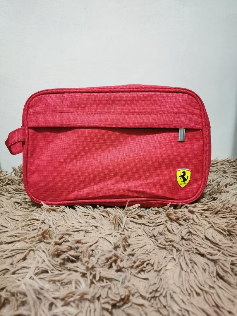 Ferrari, Men's Fashion, Bags, Belt bags, Clutches and Pouches on Carousell