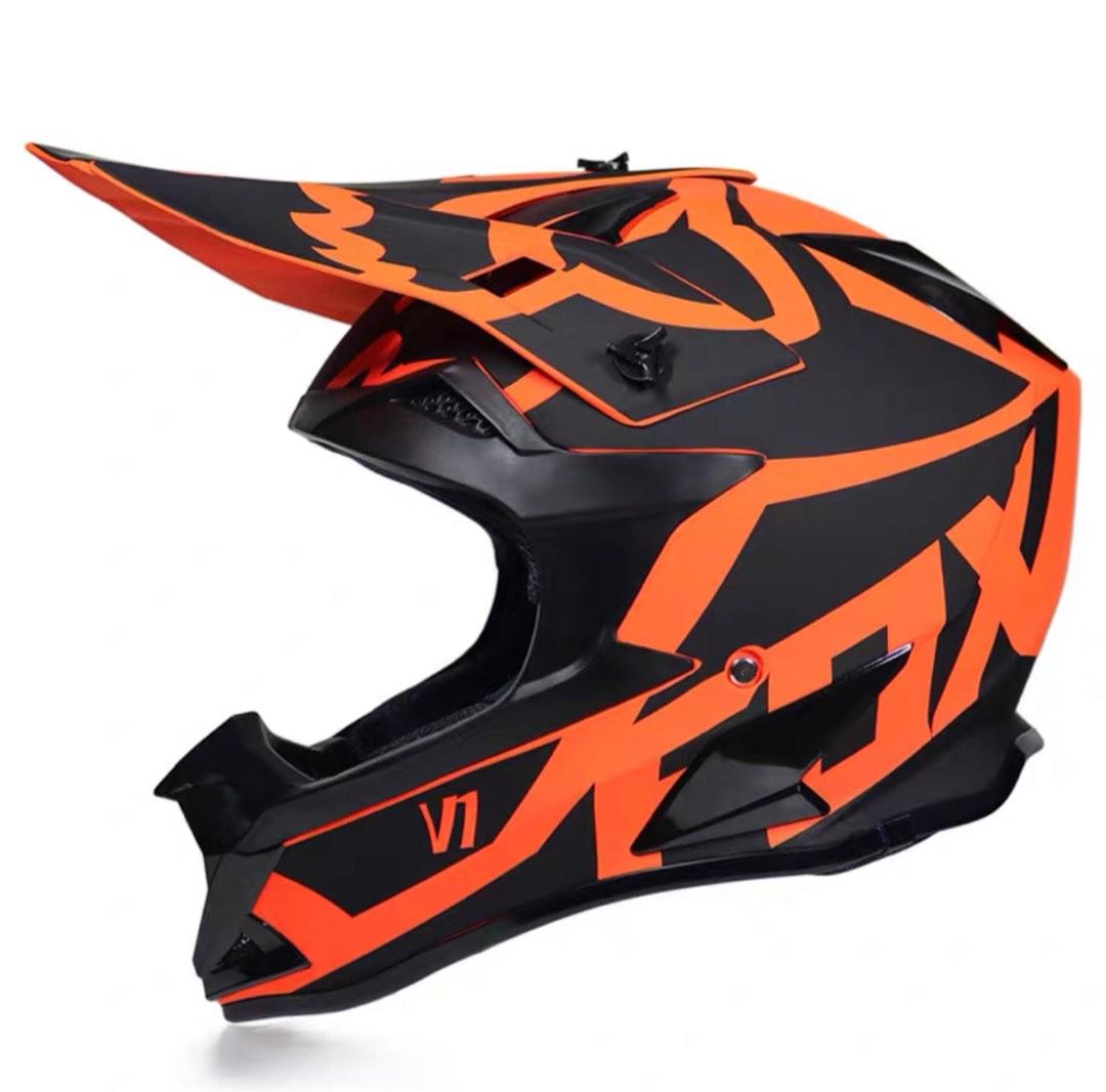 Шлем Avantis wlt125 детский Black/Orange shot