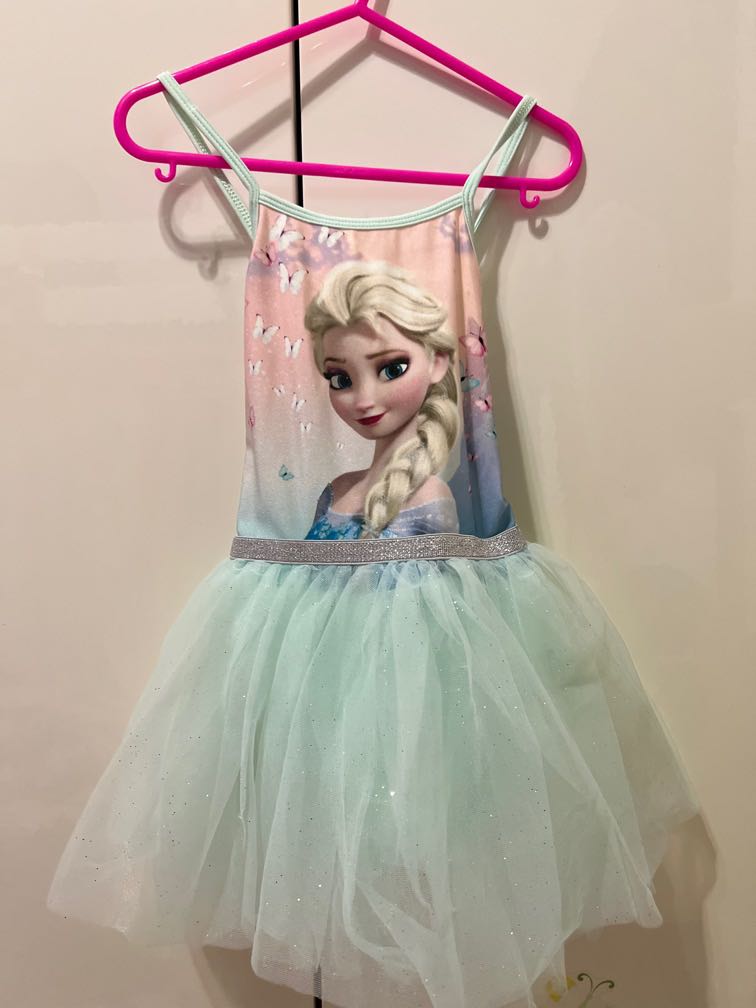 Frozen Elsa leotard, Babies & Kids, Babies & Kids Fashion on Carousell