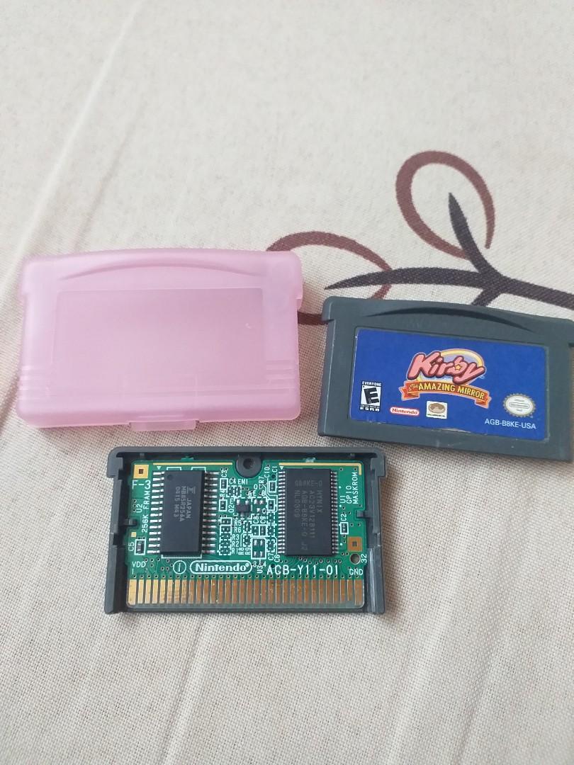 Gameboy Advance Kirby and the Amazing Mirror, Video Gaming, Video Games,  Nintendo on Carousell