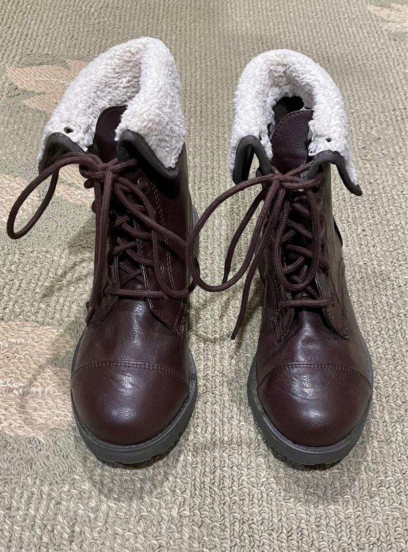 GH Bass Women s Leather Winter Boots