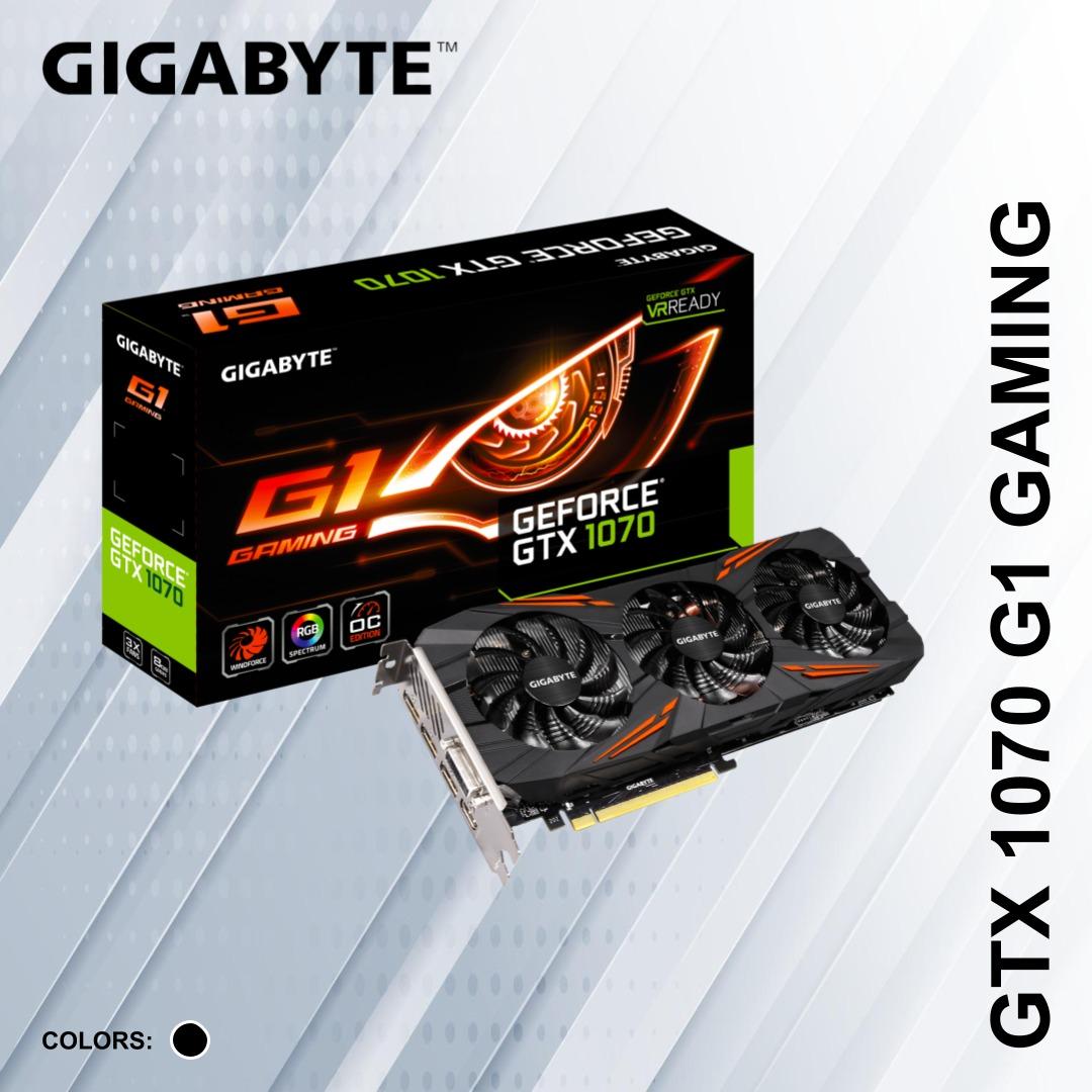 PCパーツGIGABYTE Geforce GTX 1070 G1 Gaming 8G - PCパーツ