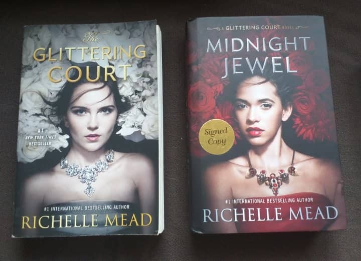Glittering Court Series HB and PB #1 and #2 by Richelle Mead preloved