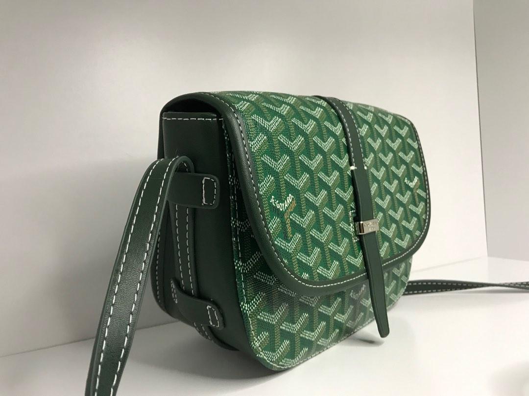 Goyard Belvedere Green PM Bag