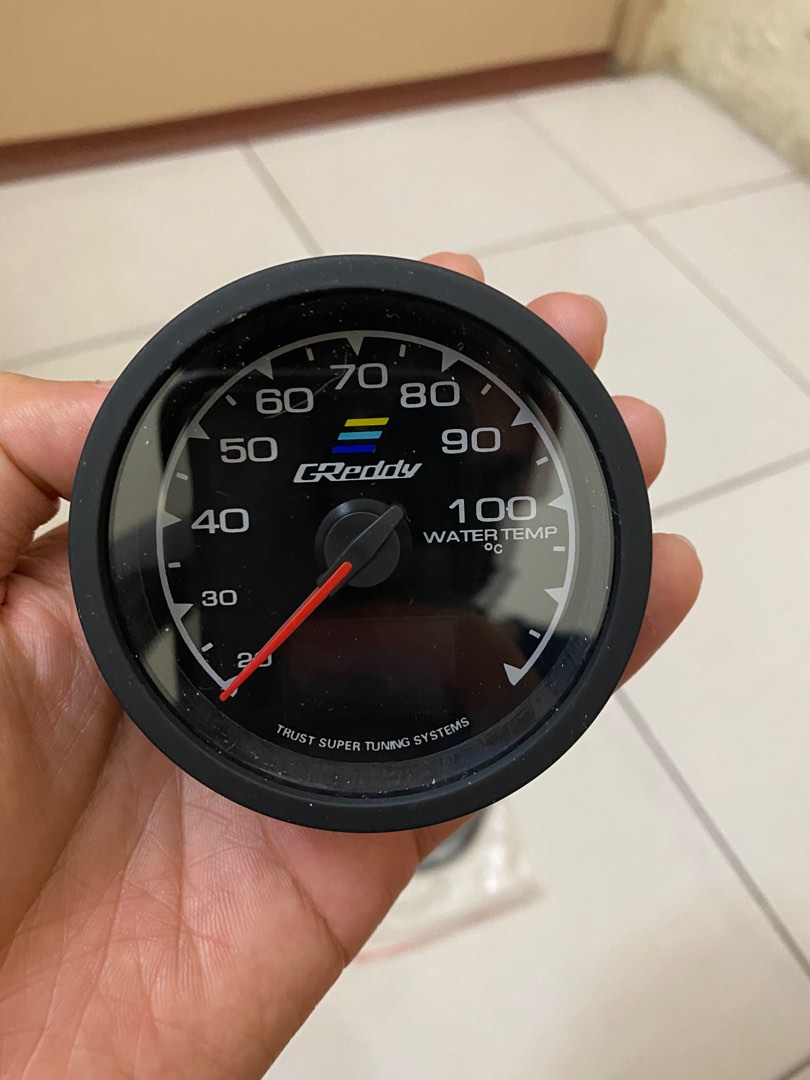 Greddy Water Temp Gauge, Auto Accessories on Carousell