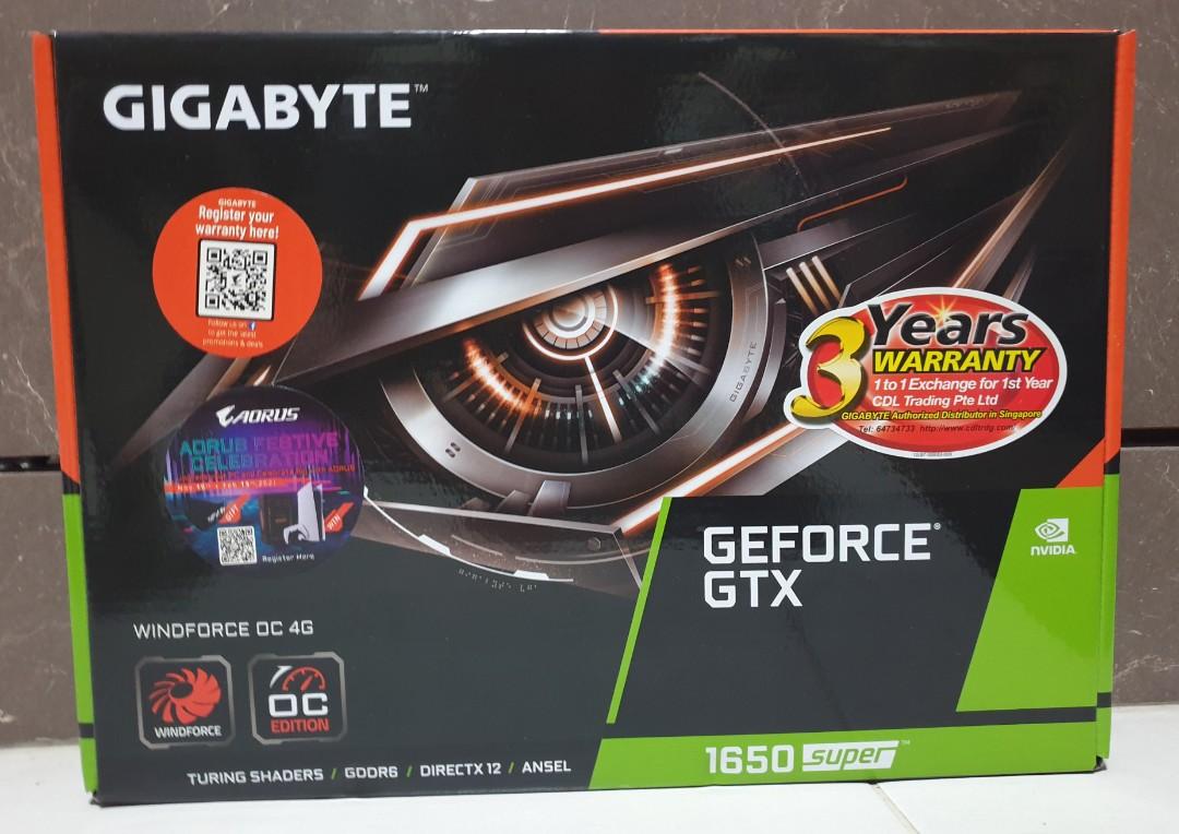 Gigabyte geforce gtx 1650 super oc 6gb 2025 gddr6