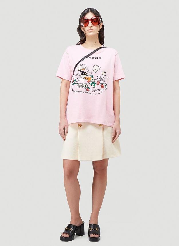 Camiseta Gucci x Disney Pato Donald Rosa – PRELOVED FASHION