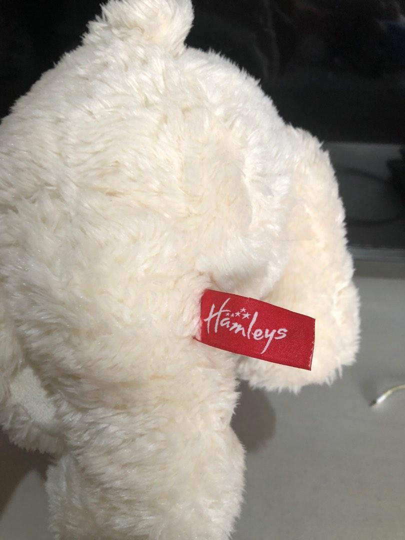 Hamleys White Christmas Bear, Hobbies & Toys, Toys & Games on Carousell