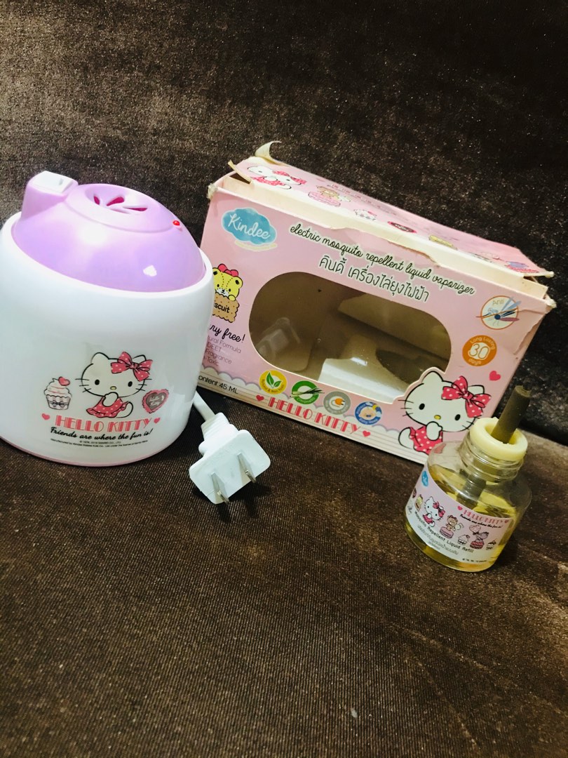 Hello kitty mosquito repellent, Furniture & Home Living, Cleaning