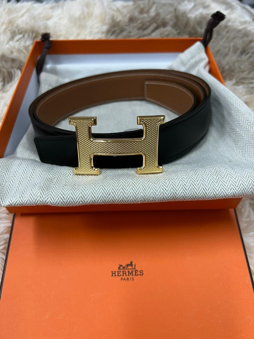 LV ICONIC GUILLOCHE 30MM REVERSIBLE BELT