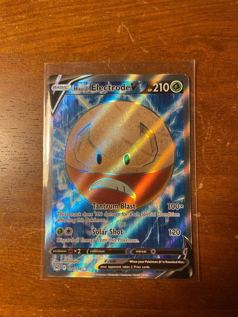 Hisuian Electrode V Full art lost origins[reserved], Hobbies & Toys