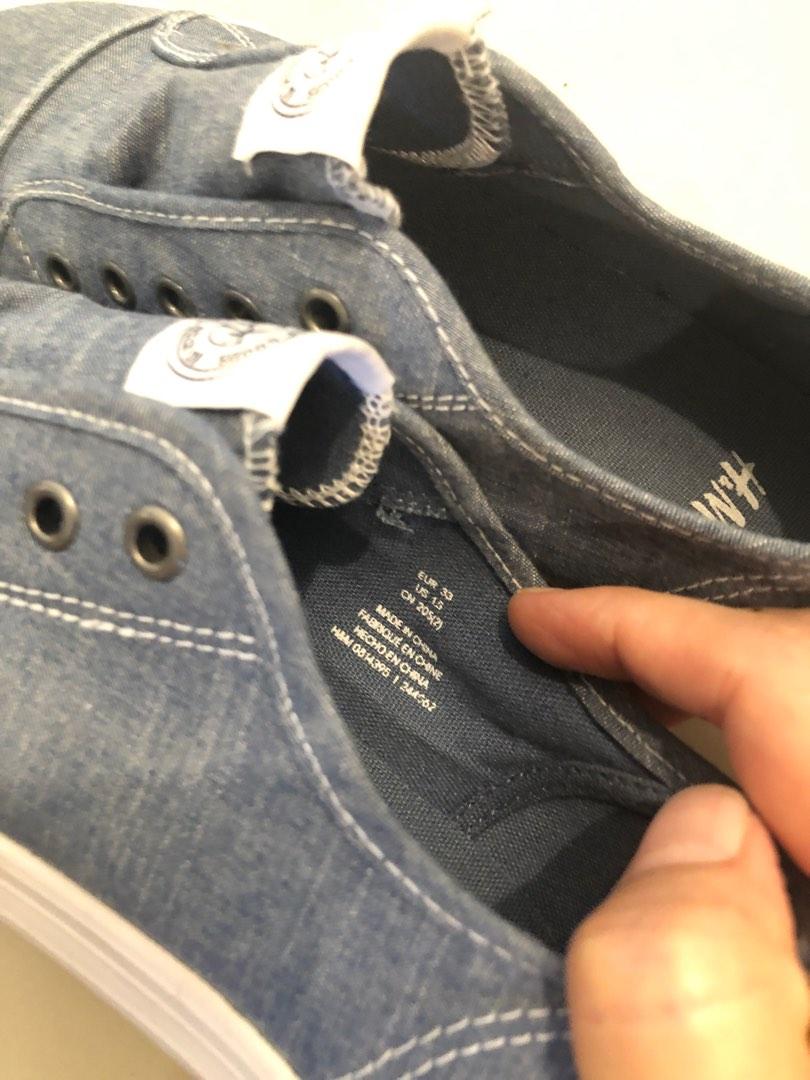 H and m slip on new arrivals trainers