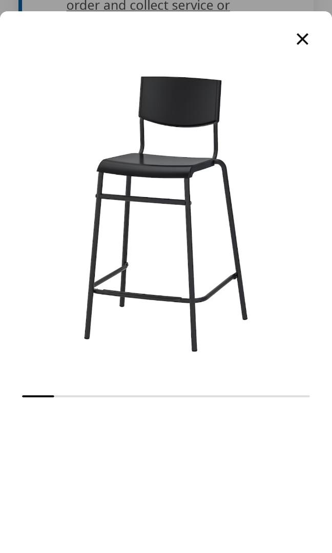 Ikea tall chair, Furniture & Home Living, Furniture, Chairs on Carousell