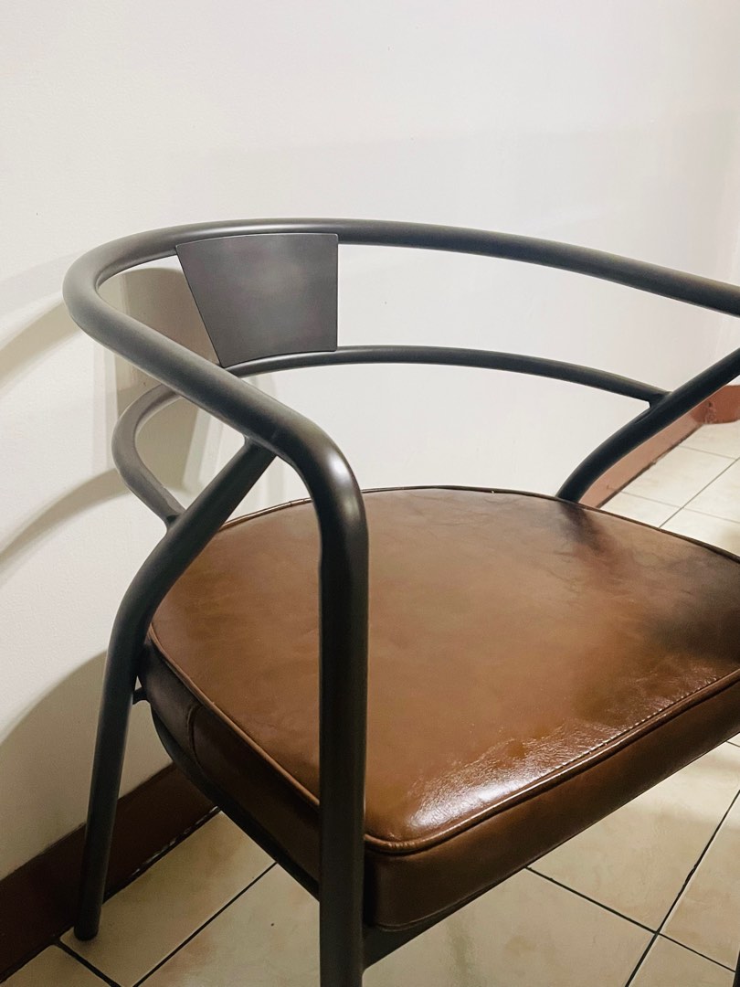 Industrial Accent Chair, Furniture & Home Living, Furniture, Chairs on