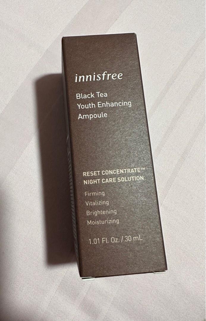 [Innisfree] Black Tea Youth enhancing Ampoule Set main image 0
