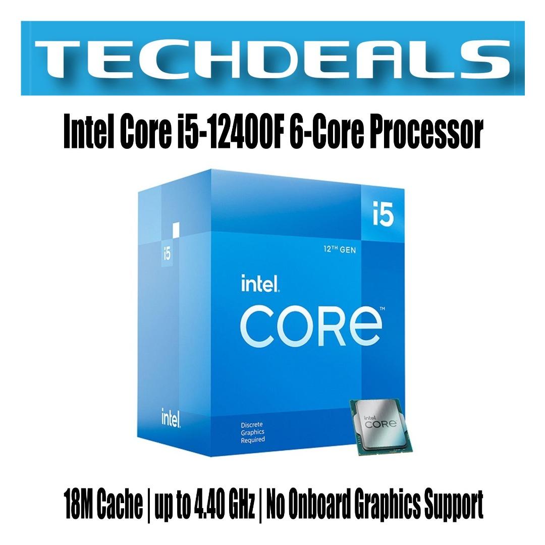 Intel Core i5-12400 Desktop Processor 18M Cache, up to 4.40 GHz