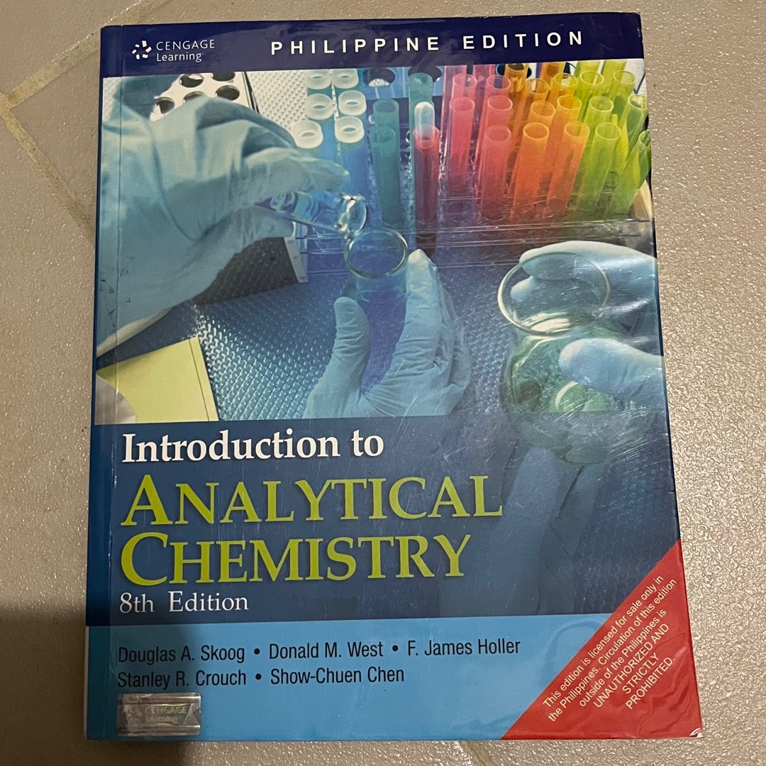 Introduction to Analytical Chemistry 8th edition Skoog (Medtech Books
