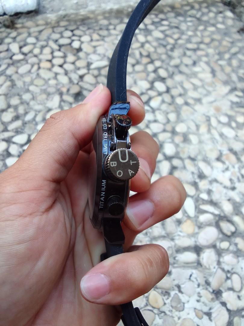 Jam tangan u boat Itali Fontana, Fesyen Pria, Jam Tangan di Carousell