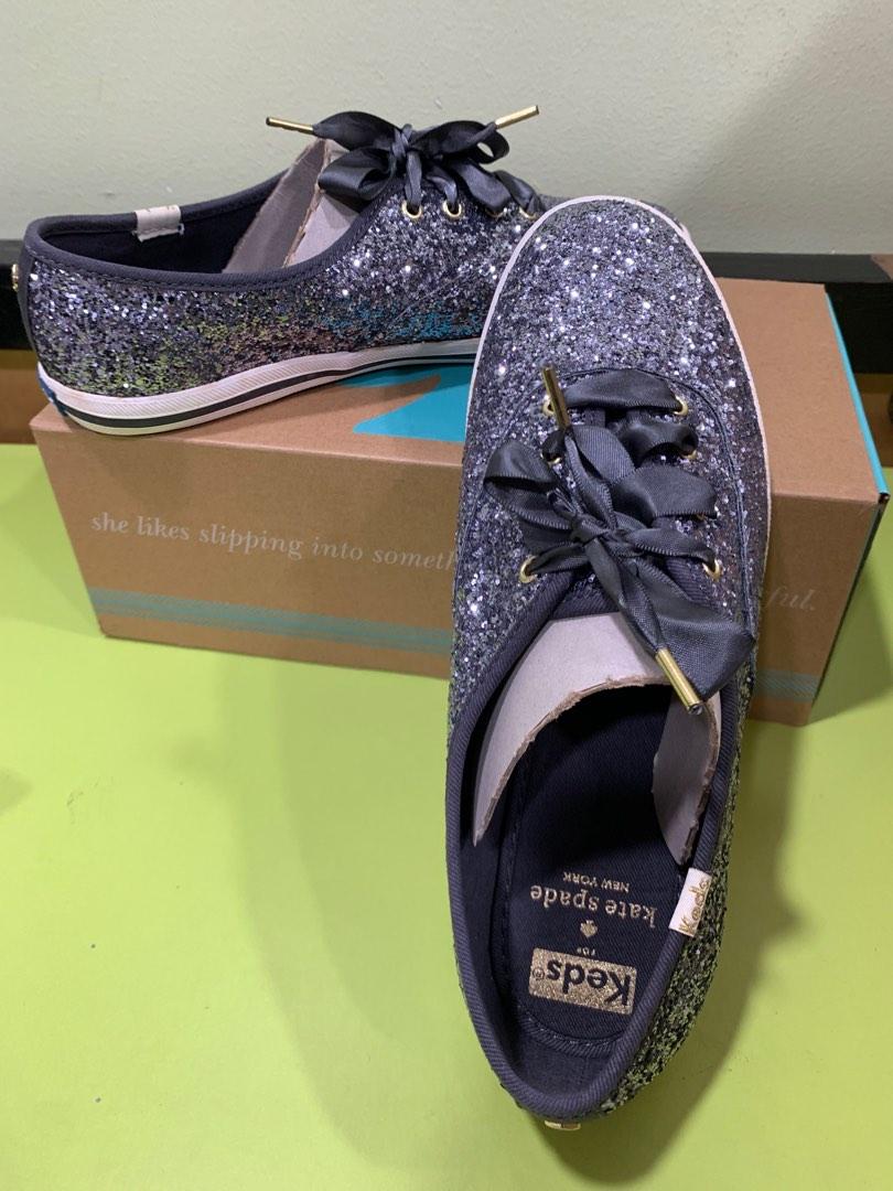 keds black glitter shoes