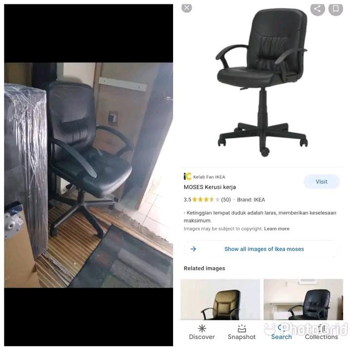Kerusi office ikea 2025