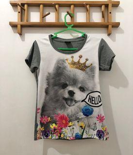 Kids Top/ Dog print