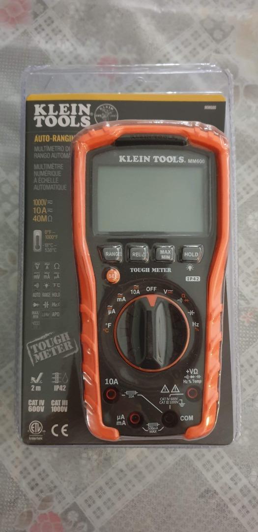 Klein Tools MM600 Multimeter, Digital AutoRanging, AC/DC Voltage and