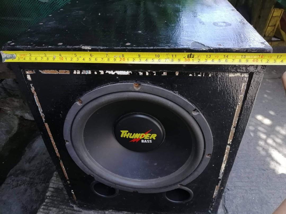 Konzert thunder bass subwoofer shop