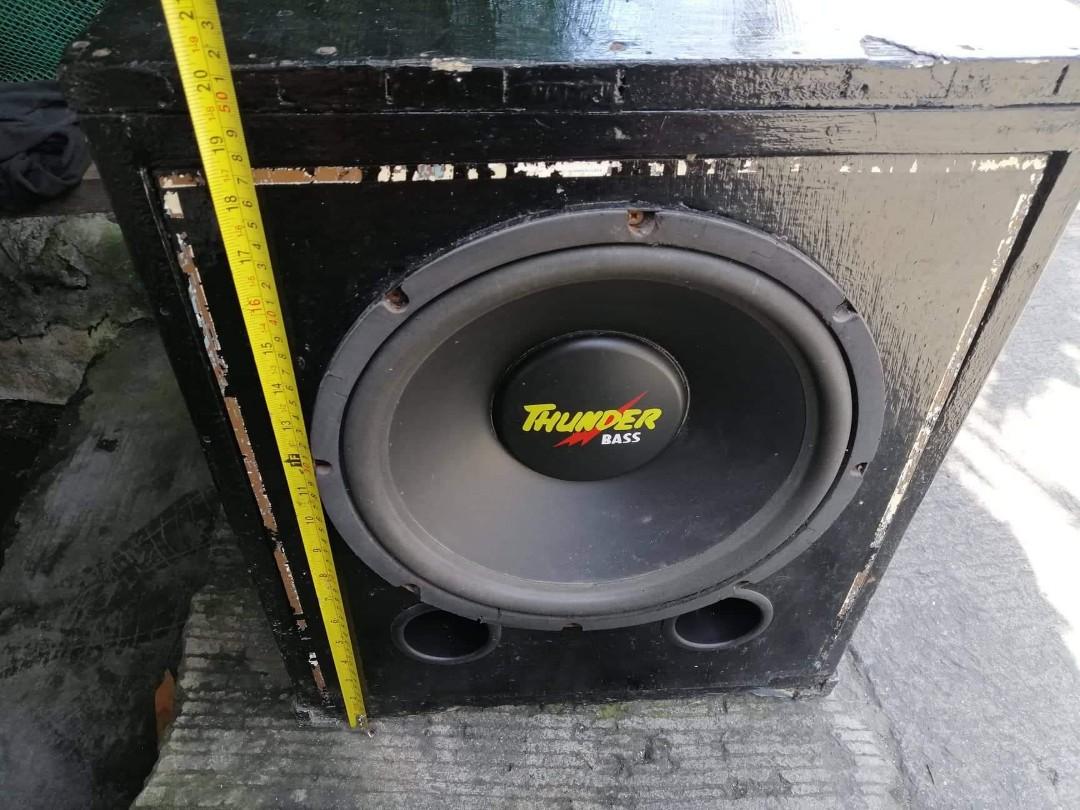 Konzert thunder bass subwoofer best sale