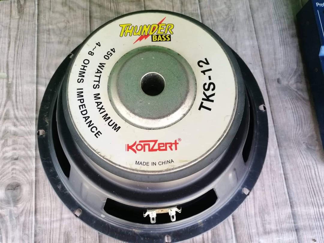 Konzert thunder bass subwoofer best sale