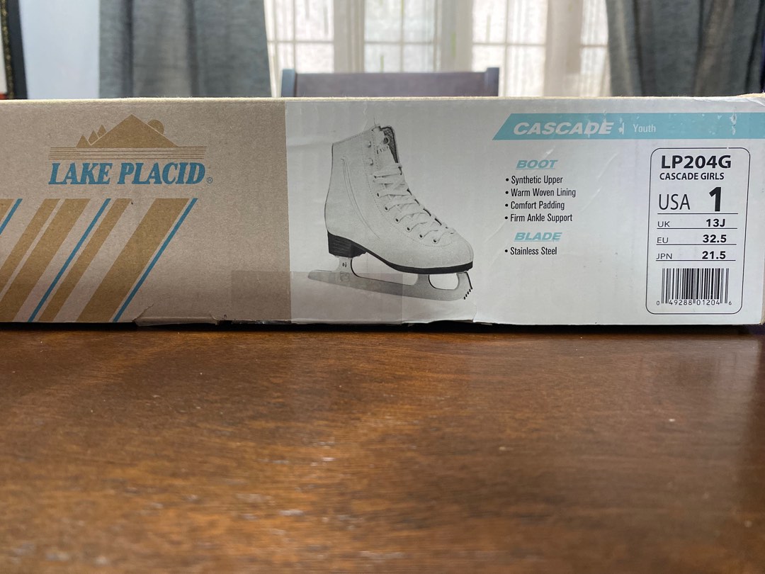 Lake Placid Soft skates for Beginners Size US 1, Sports Equipment