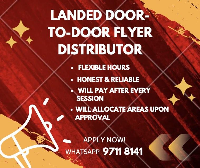 Landed Flyer Distributor, Jobs, Internships & Others on Carousell