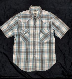 Levi's japanese snap button shirt