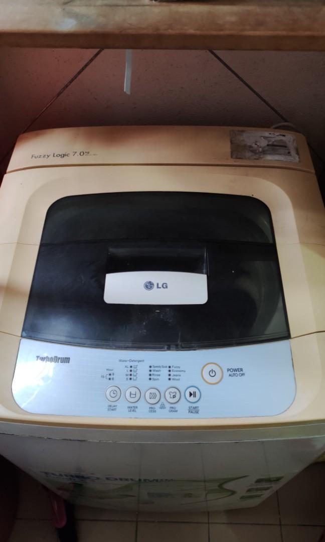 LG 7kg TurboDrum Washing Machine All Included, TV & Home Appliances