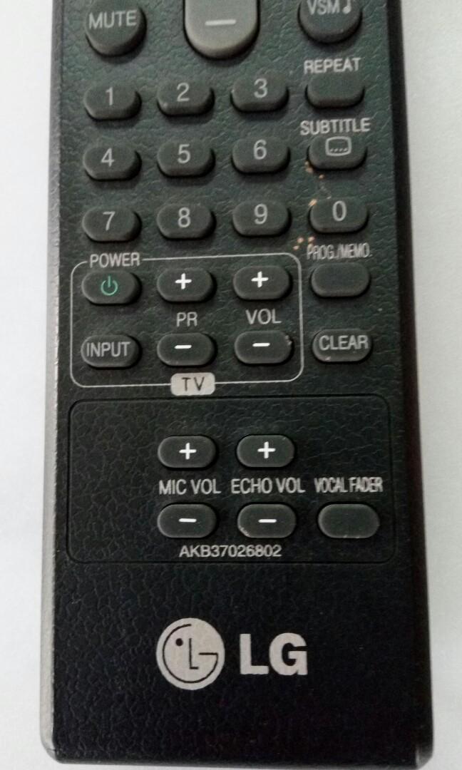 LG Hometheater Remote Control, TV & Home Appliances, Other Home