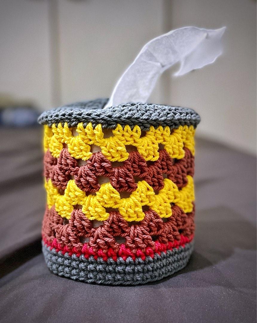 Lovingly Handmade Crochet Toilet Roll Holder, Hobbies & Toys