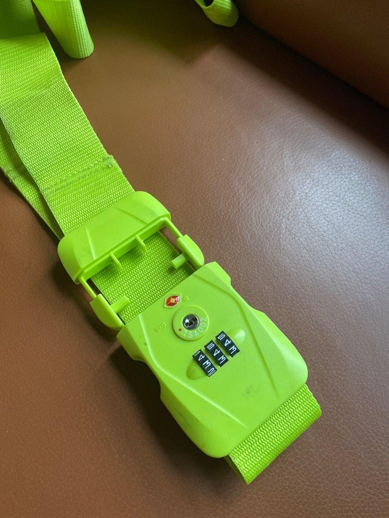 Luggage belt TSA lock, Hobbies & Toys, Travel, Luggage on Carousell