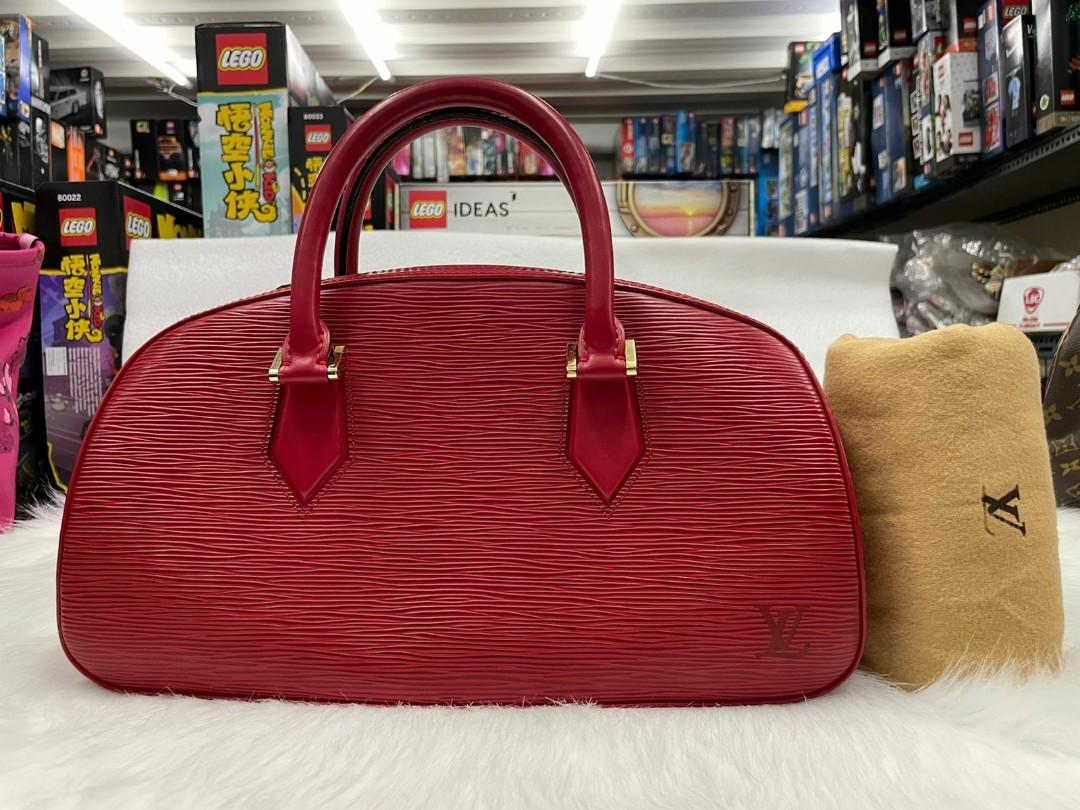 Louis Vuitton Jasmin in red epi leather