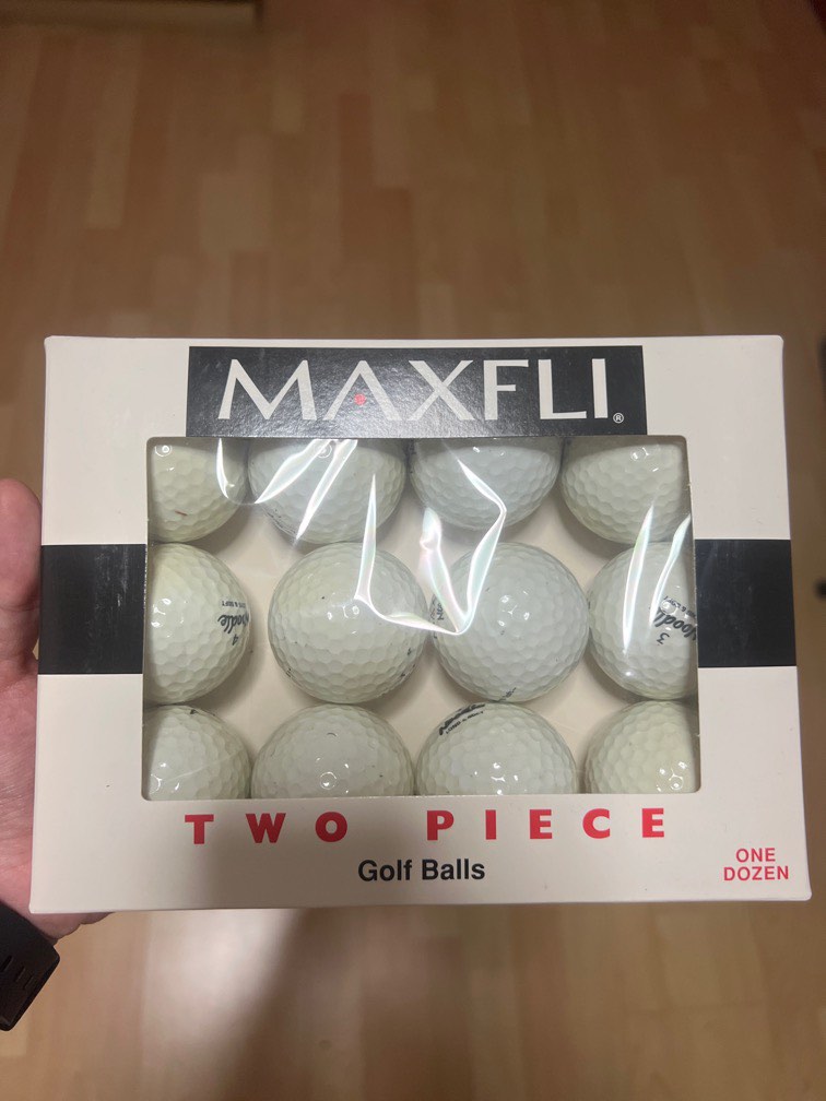 Maxfli Golf Balls (12 Balls), Sports Equipment, Sports & Games, Golf on