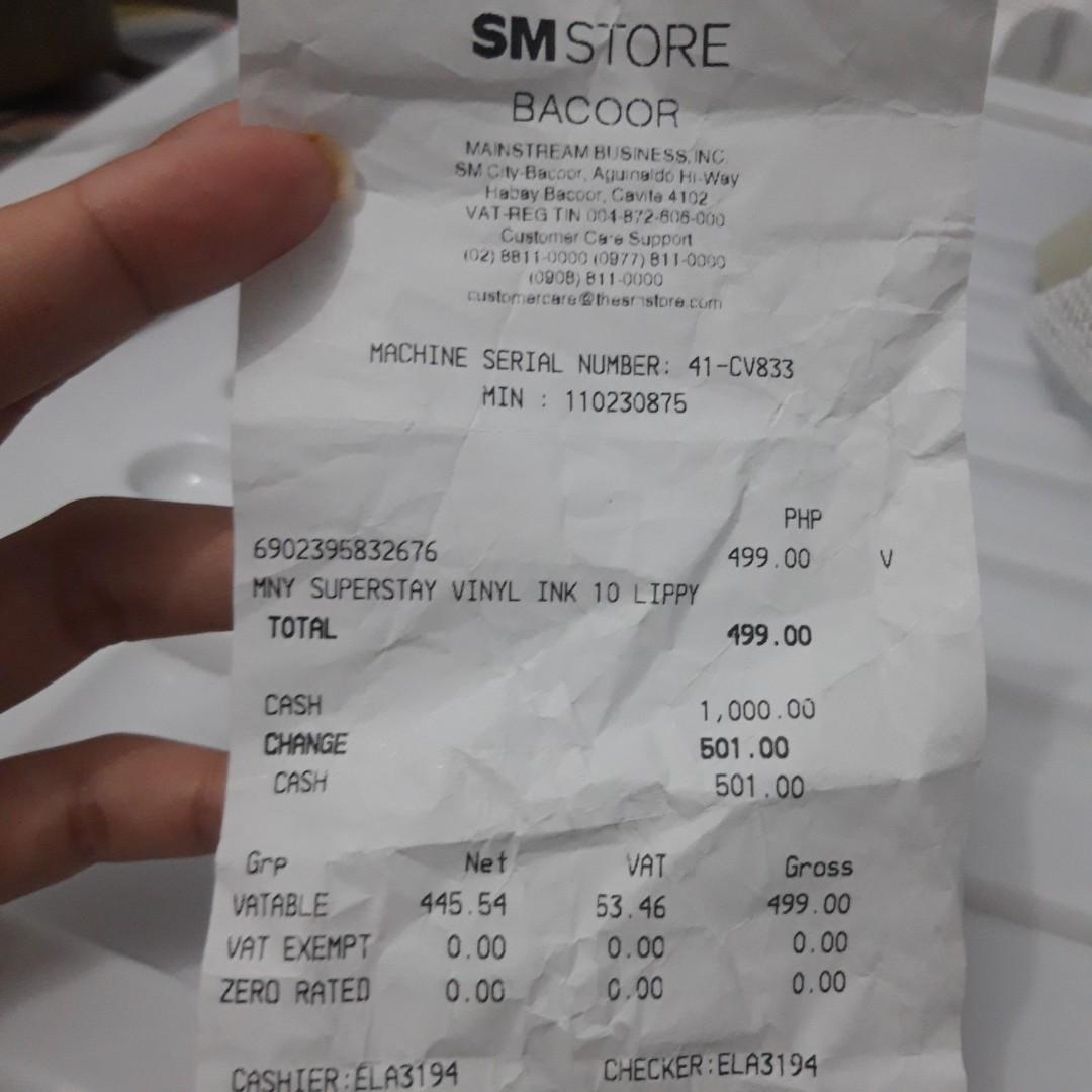 Maybelline Superstay Vinyl Ink Liquid Lipstick Transferproof Long