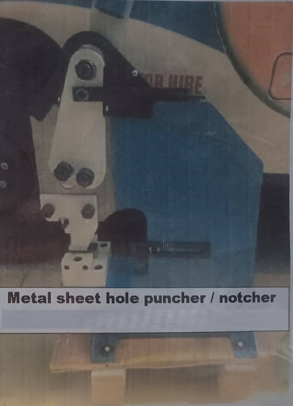 Metal Sheet Hole Puncher, Commercial & Industrial, Industrial Equipment