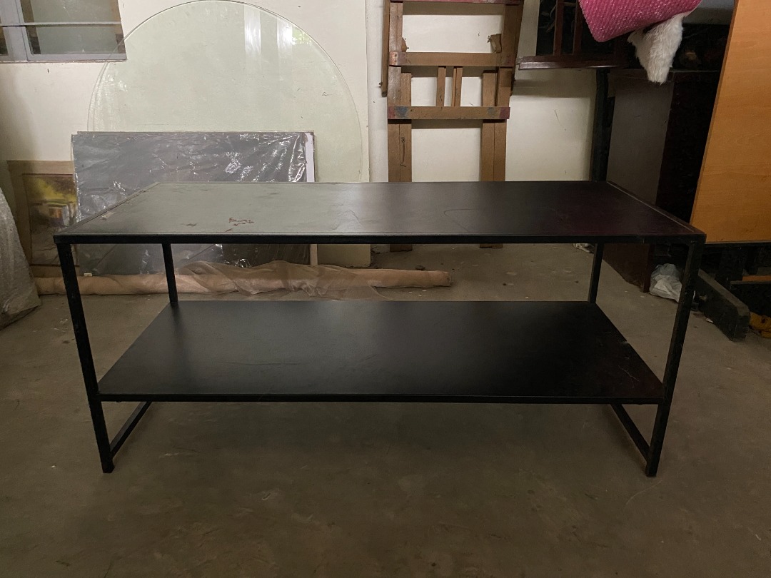 Metal TV Rack, Furniture & Home Living, Furniture, TV Consoles on Carousell