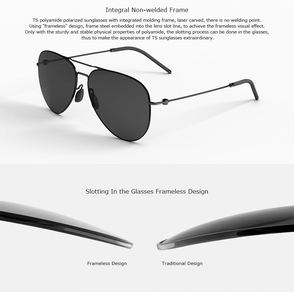 Mi TS Polarised Sunglasses BLACK Men s Fashion Watches