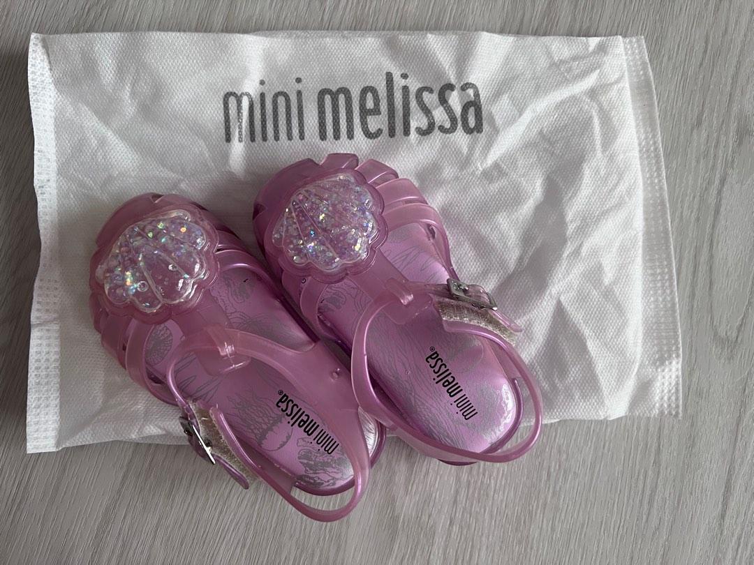 Mini melissa seashell sale sandal